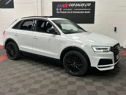 White Used 2017 Audi Q3 Black Edition SUV | £14,500 (Expensive)