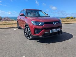 Red Used 2022 Ssangyong (KGM) Tivoli SUV | £16,995