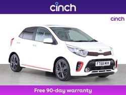 White Used 2019 Kia Picanto GT-Line S Hatchback | £9,949 (Fair price)