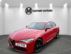 Red Used 2022 Alfa Romeo Giulia Veloce Sedan | £27,990 (Good price)