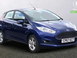 Blue Used 2017 Ford Fiesta Zetec Hatchback | £8,899 (Good price)
