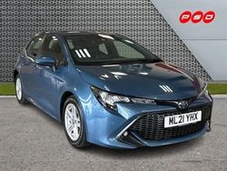 Blue Used 2021 Toyota Corolla Hatchback | £14,250 (Fair price)