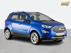 Blue Used 2022 Ford Ecosport Titanium SUV | £11,795 (Good price)
