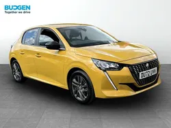 Yellow Used 2022 Peugeot 208 Active+ Hatchback | £12,961 (Fair price)