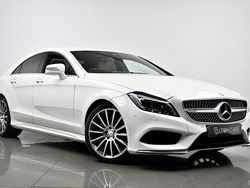 White Used 2014 Mercedes CLS350 AMG line Coupe | £14,995 (Fair price)