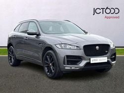 Grey Used 2018 Jaguar F-Pace R-Sport SUV | £19,700 (Fair price)