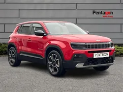 Red Used 2023 Jeep Avenger EV Summit SUV | £17,700 (Fair price)