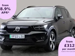 Black Used 2022 Volvo XC40 Plus SUV | £21,567 (Good price)