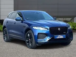 Metallic bluefire blue Used 2021 Jaguar F-Pace R-Dynamic SUV | £31,100 (A bit pricey)