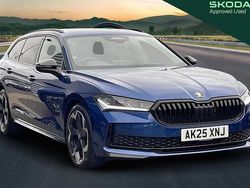 Blue Used 2025 Skoda Superb SportLine Estate | £36,900
