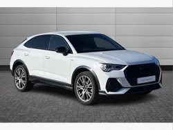 Glacier white Used 2024 Audi Q3 Black Edition SUV | £36,495 (Fair price)