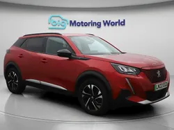 Red Used 2022 Peugeot e-2008 Allure Premium SUV | £11,900 (Fair price)