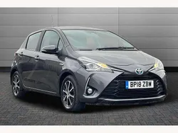 Grey Used 2018 Toyota Yaris Hybrid Hatchback | £12,650 (Fair price)