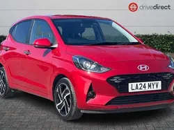 Red Used 2024 Hyundai i10 Premium Hatchback | £17,055 (Fair price)