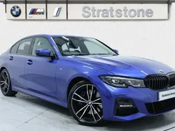 Blue Used 2021 BMW 320 M Sport | £26,303 (Fair price)