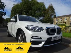 White Used 2020 BMW X3 xLine SUV | £19,995 (Fair price)