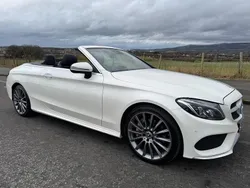 White Used 2017 Mercedes C250 AMG Line Premium Plus Cabriolet | £16,990 (Fair price)