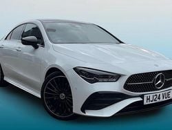 White Used 2024 Mercedes CLA220 AMG Line Premium Plus Sedan | £31,495 (A bit pricey)