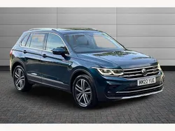Blue Used 2022 VW Tiguan Elegance SUV | £27,350 (Fair price)