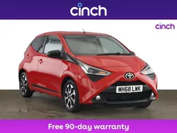 Red Used 2019 Toyota Aygo Trend Hatchback | £8,349 (Fair price)