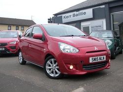 Red Used 2015 Mitsubishi Mirage Hatchback | £4,695 (Fair price)