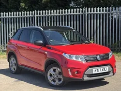 Red Used 2017 Suzuki Vitara SZ-T SUV | £9,395 (Fair price)
