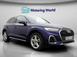Blue Used 2023 Audi Q5 S-Line SUV | £30,500 (Good price)