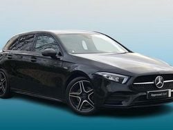 Cosmos black metallic Used 2022 Mercedes A180 AMG line Hatchback | £20,995 (Fair price)