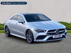 Silver Used 2021 Mercedes CLA180 AMG Line Premium Plus Sedan | £24,916