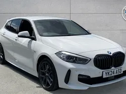 White Used 2024 BMW 120 M Sport Hatchback | £29,350 (Fair price)