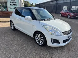 White Used 2014 Suzuki Swift SZ4 Hatchback | £3,995 (A bit pricey)