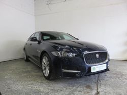 Blue Used 2017 Jaguar XF R-Sport Sedan | £10,995 (Fair price)