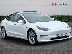 Metallic paint Used 2020 Tesla Model 3 Sedan | £18,517 (Fair price)