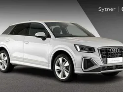 White Used 2023 Audi Q2 S-Line SUV | £26,500 (A bit pricey)
