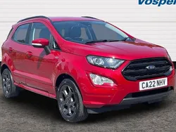 Red Used 2022 Ford Ecosport ST-Line SUV | £13,700 (Fair price)