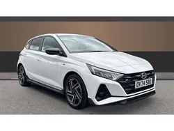 White Used 2024 Hyundai i20 N Line Hatchback | £19,226 (A bit pricey)