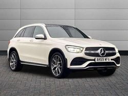 White Used 2019 Mercedes GLC300e AMG Line Premium Plus SUV | £26,540 (Expensive)