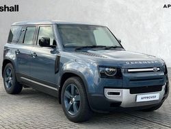 Metallic tasman blue Used 2021 Land Rover Defender HSE SUV | £58,530