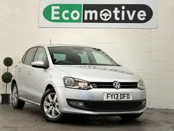 Silver Used 2013 VW Polo Match Hatchback | £4,616 (Good price)