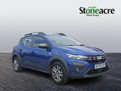 Blue Used 2023 Dacia Sandero Expression Hatchback | £12,295 (A bit pricey)