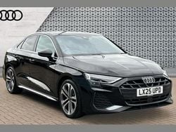 Black New 2025 Audi A3 S-Line Sedan | £30,205 (Super price)