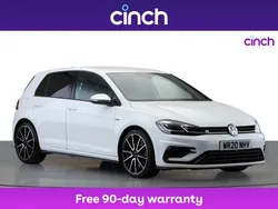 White Used 2020 VW Golf VII R Hatchback | £25,349 (Fair price)