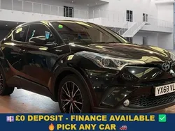 Black Used 2018 Toyota C-HR SUV | £14,199 (Fair price)