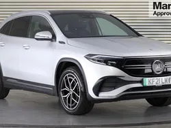 Silver Used 2021 Mercedes EQA250 AMG Line Premium SUV | £21,821 (Fair price)