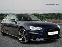Blue Used 2024 Audi A4 Black Edition Estate | £35,985