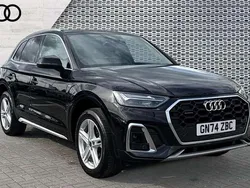 Black Used 2024 Audi Q5 S-Line SUV | £35,990 (Fair price)