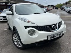 White Used 2012 Nissan Juke Tekna SUV | £3,495 (Fair price)