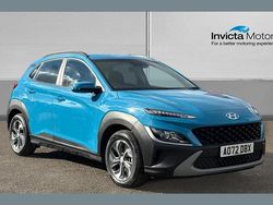 Dive blue gloss Used 2022 Hyundai Kona SE SUV | £15,800 (Good price)