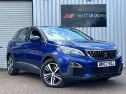 Blue Used 2017 Peugeot 3008 Active SUV | £7,720
