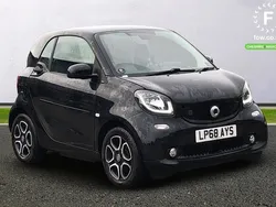Black Used 2018 Smart ForTwo Electric Drive Prime Coupe | £7,299 (Good price)
